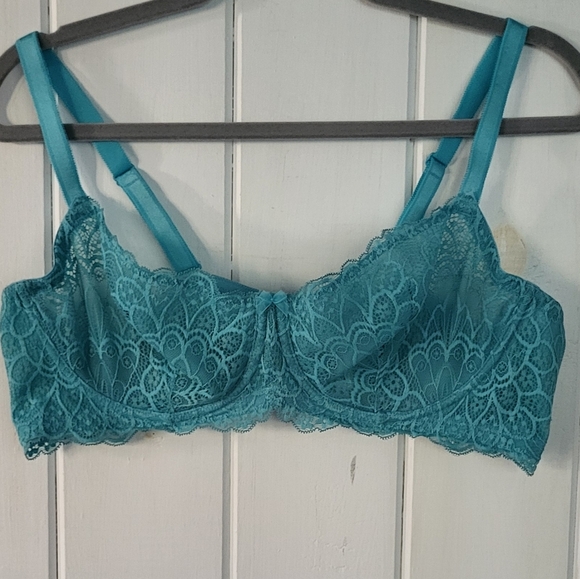 Torrid Curve Teal Lace Underwire Bra - Picture 4 of 10